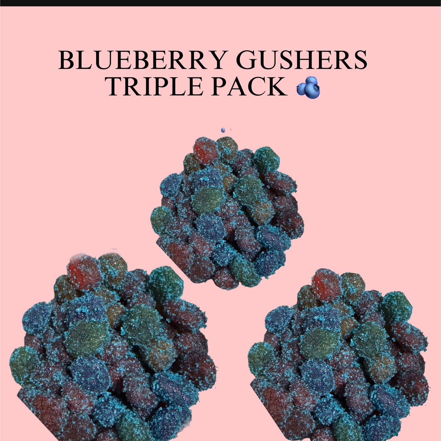BLUEBERRY GUSHERS TRIPLE PACK