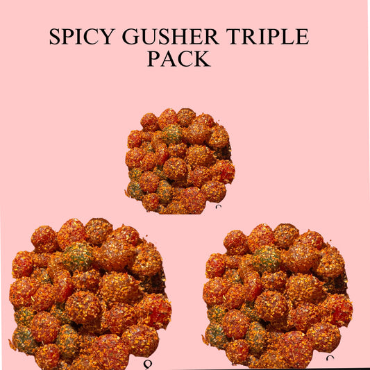 SPICY GUSHER TRIPLE PACK
